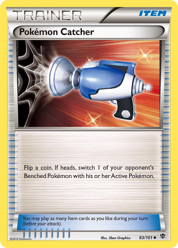 Pokemon Catcher (83/101) [Black & White: Plasma Blast] | Exor Games New Glasgow