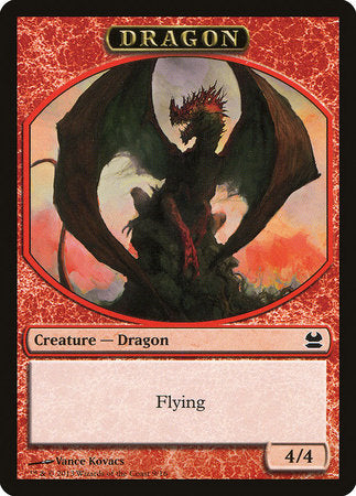 Dragon Token [Modern Masters Tokens] | Exor Games New Glasgow