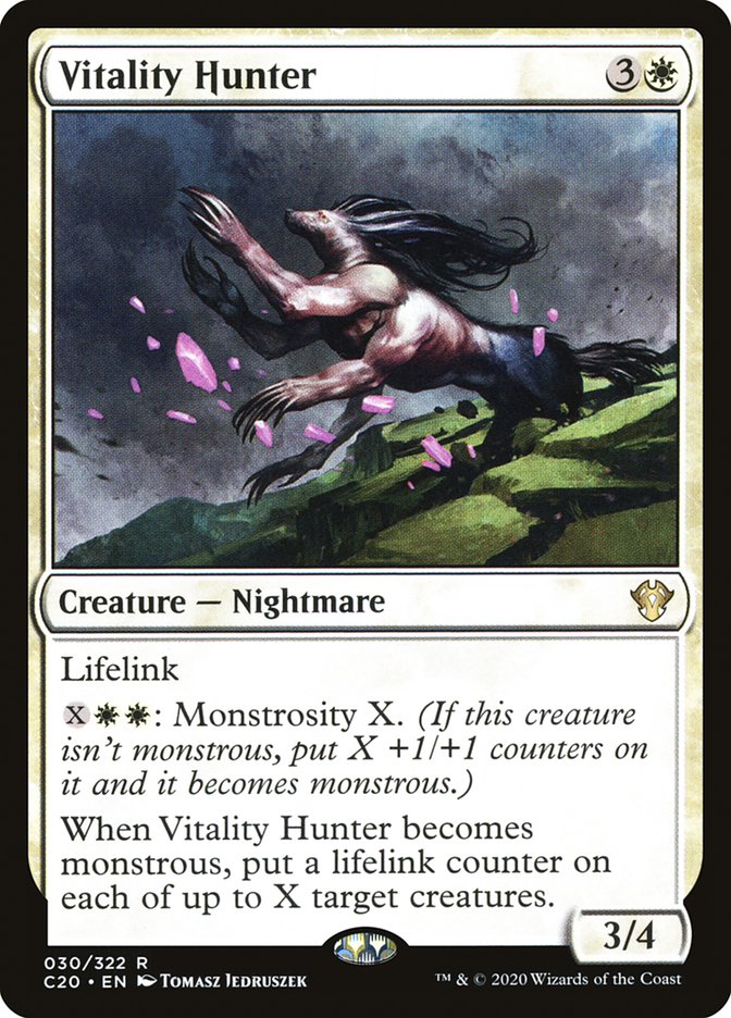 Vitality Hunter [Commander 2020] | Exor Games New Glasgow