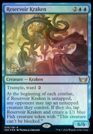 Reservoir Kraken [Streets of New Capenna Prerelease Promos] | Exor Games New Glasgow