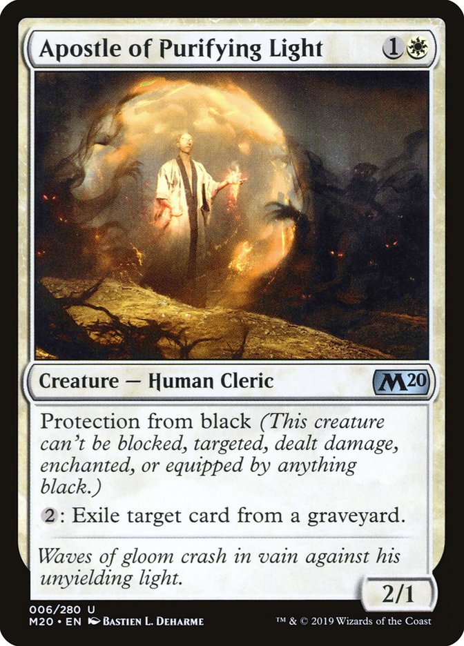 Apostle of Purifying Light [Core Set 2020] | Exor Games New Glasgow