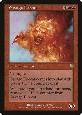 Savage Firecat [Odyssey] | Exor Games New Glasgow