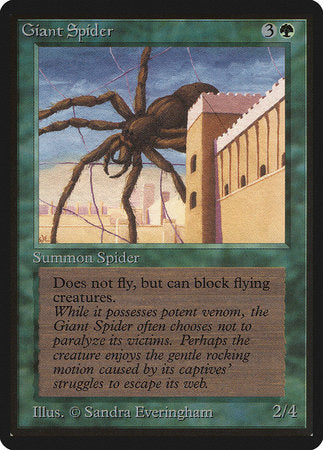 Giant Spider [Limited Edition Beta] | Exor Games New Glasgow