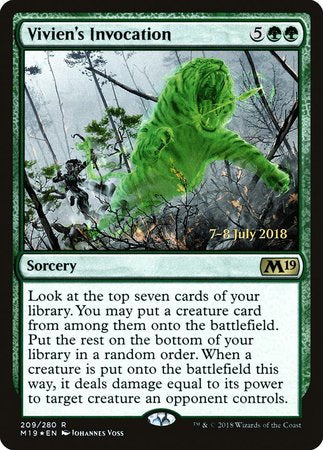 Vivien's Invocation [Core Set 2019 Promos] | Exor Games New Glasgow