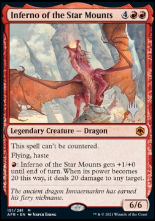 Inferno of the Star Mounts (Promo Pack) [Dungeons & Dragons: Adventures in the Forgotten Realms Promos] | Exor Games New Glasgow