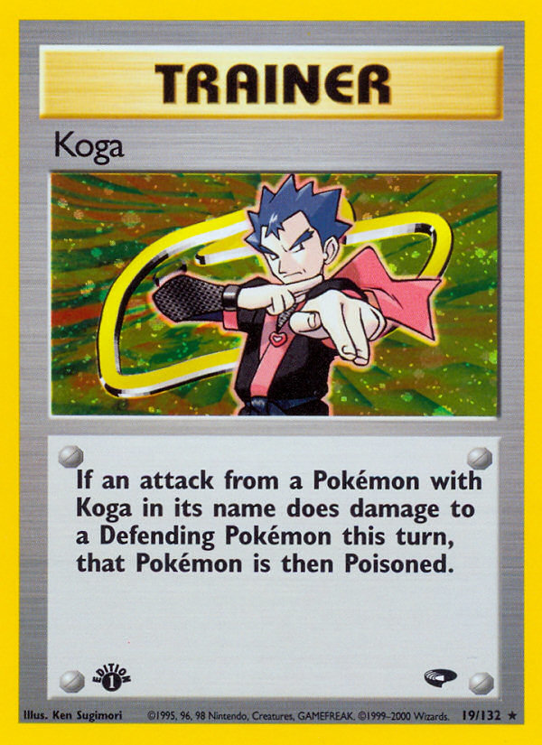 Koga (19/132) [Gym Challenge 1st Edition] | Exor Games New Glasgow