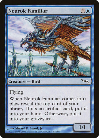 Neurok Familiar [Mirrodin] | Exor Games New Glasgow