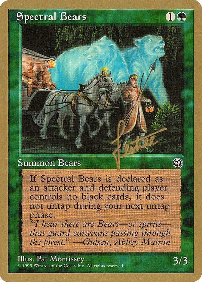 Spectral Bears (Bertrand Lestree) [Pro Tour Collector Set] | Exor Games New Glasgow