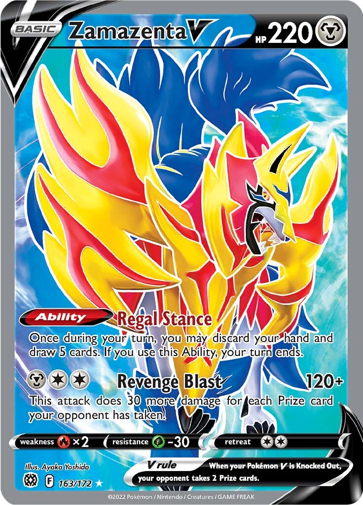 Zamazenta V (163/172) [Sword & Shield: Brilliant Stars] | Exor Games New Glasgow