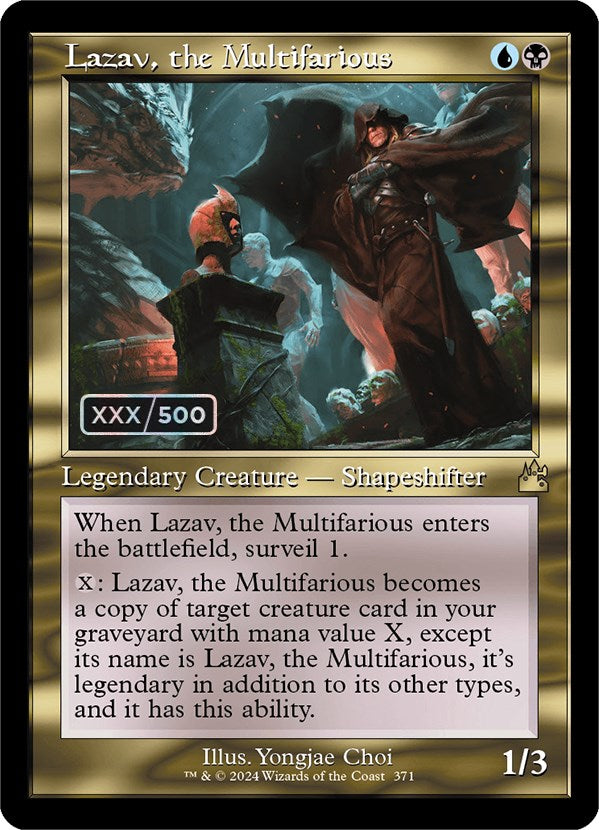 Lazav, the Multifarious (Retro) (Serialized) [Ravnica Remastered] | Exor Games New Glasgow