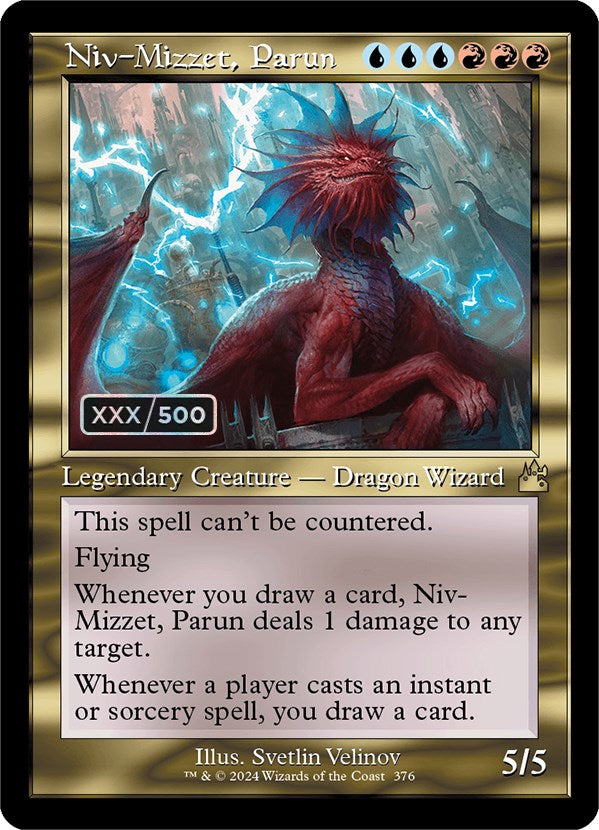 Niv-Mizzet, Parun (Retro) (Serialized) [Ravnica Remastered] | Exor Games New Glasgow