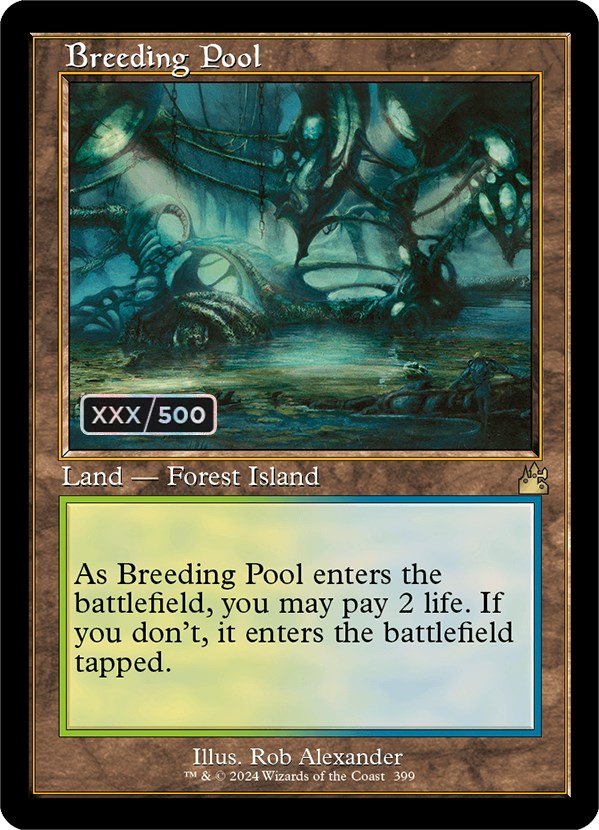 Breeding Pool (Retro) (Serialized) [Ravnica Remastered] | Exor Games New Glasgow