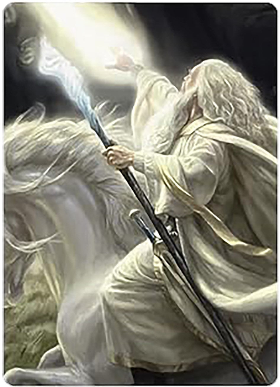 Gandalf of the Secret Fire Art Card [The Lord of the Rings: Tales of Middle-earth Art Series] | Exor Games New Glasgow