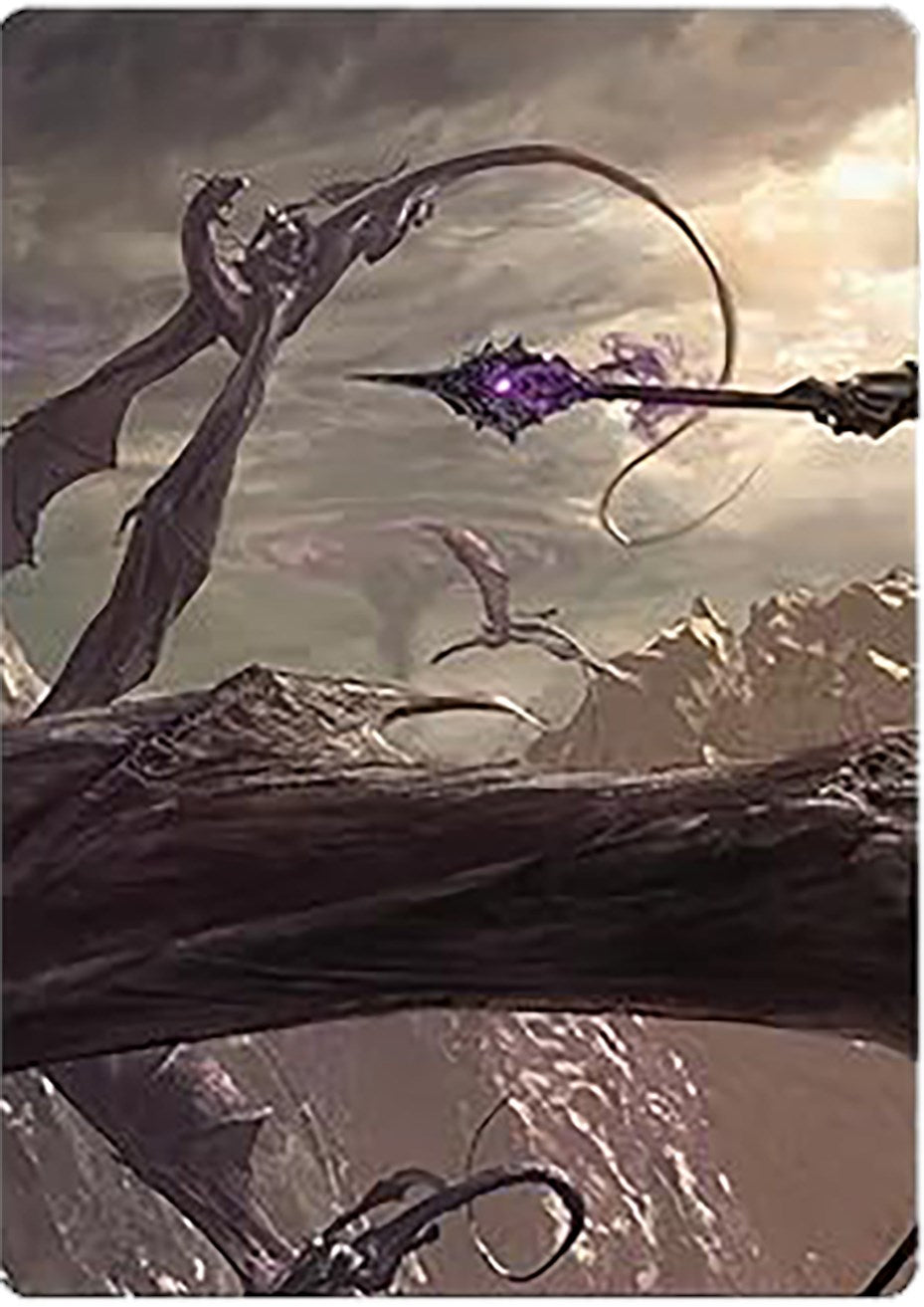 Nazgul Battle-Mace Art Card [The Lord of the Rings: Tales of Middle-earth Art Series] | Exor Games New Glasgow