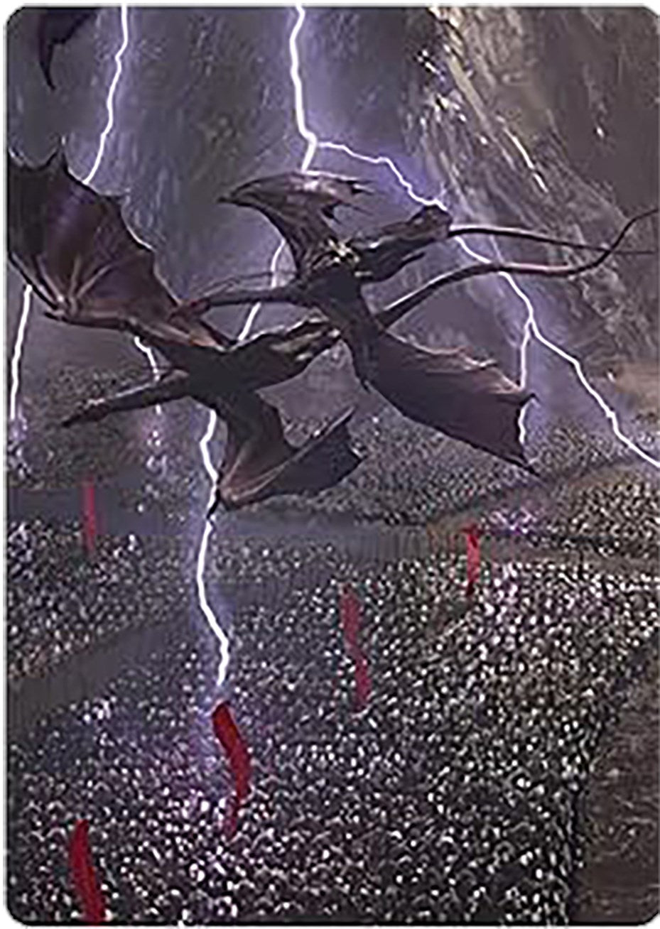 Mordor on the March Art Card [The Lord of the Rings: Tales of Middle-earth Art Series] | Exor Games New Glasgow