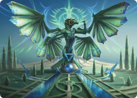 Tanazir Quandrix Art Card [Strixhaven: School of Mages Art Series] | Exor Games New Glasgow