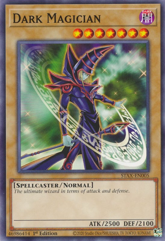 Dark Magician [STAX-EN005] Common | Exor Games New Glasgow