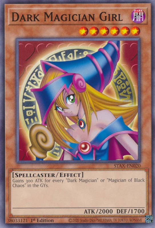 Dark Magician Girl [STAX-EN020] Common | Exor Games New Glasgow