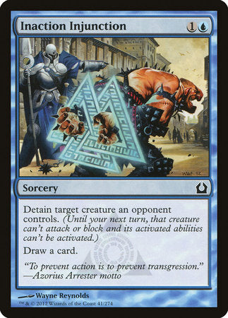 Inaction Injunction [Return to Ravnica] | Exor Games New Glasgow