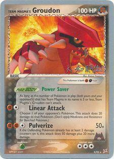 Team Magma's Groudon (9/95) (Magma Spirit - Tsuguyoshi Yamato) [World Championships 2004] | Exor Games New Glasgow