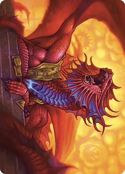 Niv-Mizzet, Guildpact Art Card (44/49) [Murders at Karlov Manor Art Series] | Exor Games New Glasgow