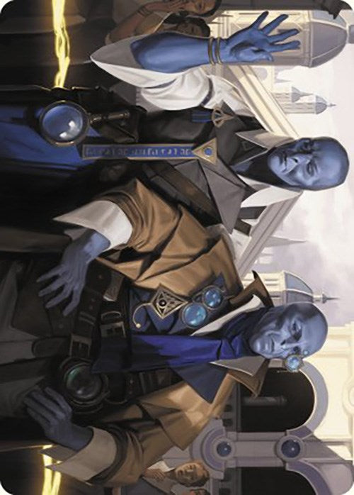Hotshot Investigators Art Card [Murders at Karlov Manor Art Series] | Exor Games New Glasgow