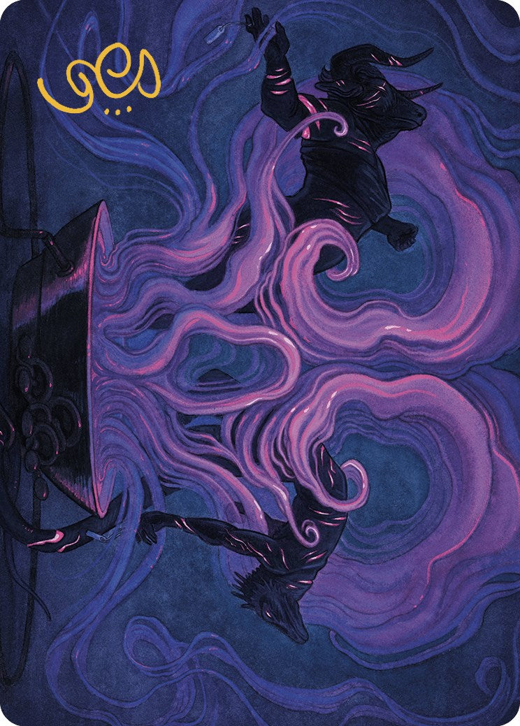 Macabre Reconstruction Art Card (Gold-Stamped Signature) [Murders at Karlov Manor Art Series] | Exor Games New Glasgow