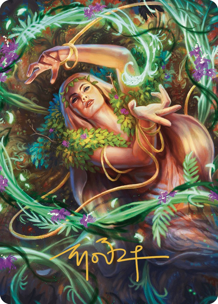Insidious Roots Art Card (Gold-Stamped Signature) [Murders at Karlov Manor Art Series] | Exor Games New Glasgow