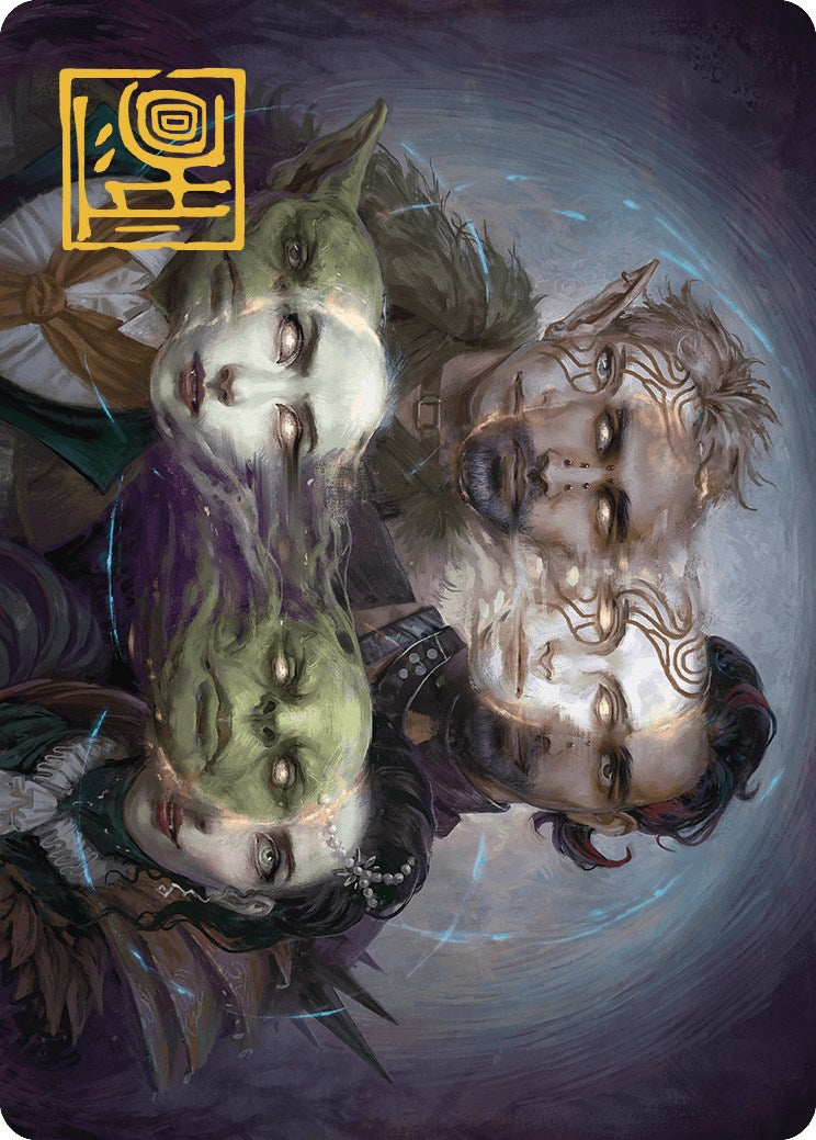 Illicit Masquerade Art Card (Gold-Stamped Signature) [Murders at Karlov Manor Art Series] | Exor Games New Glasgow