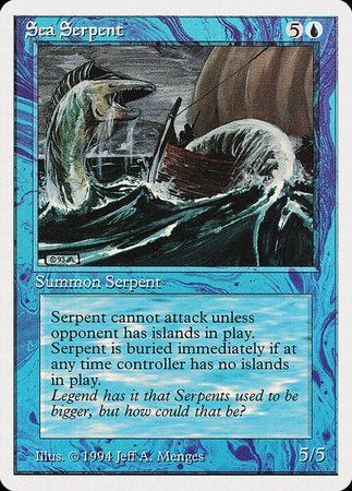 Sea Serpent [Summer Magic / Edgar] | Exor Games New Glasgow