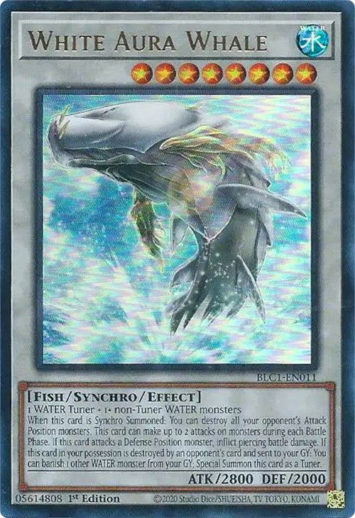 White Aura Whale [BLC1-EN011] Ultra Rare | Exor Games New Glasgow