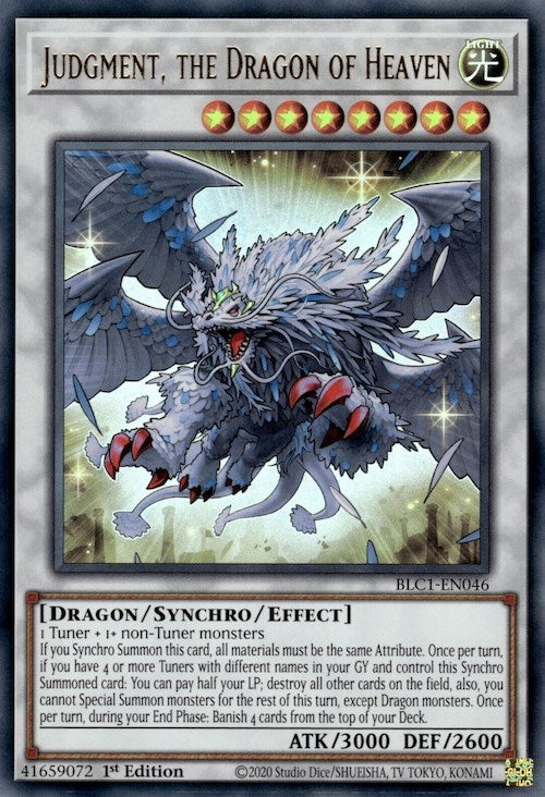 Judgment, the Dragon of Heaven [BLC1-EN046] Ultra Rare | Exor Games New Glasgow