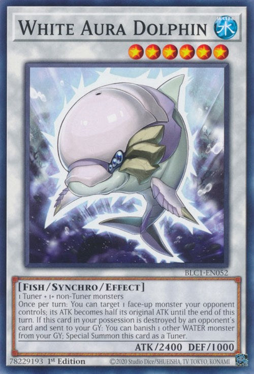 White Aura Dolphin [BLC1-EN052] Common | Exor Games New Glasgow