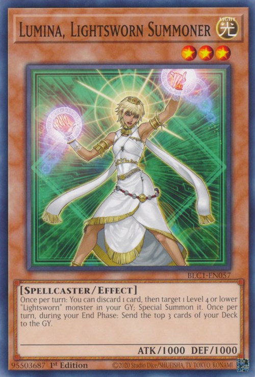 Lumina, Lightsworn Summoner [BLC1-EN057] Common | Exor Games New Glasgow