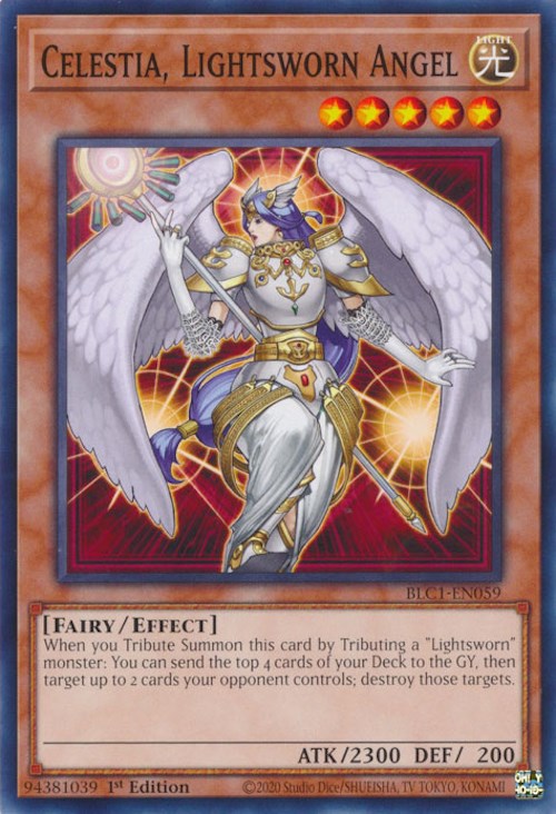 Celestia, Lightsworn Angel [BLC1-EN059] Common | Exor Games New Glasgow