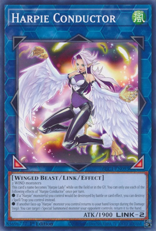 Harpie Conductor [BLC1-EN093] Common | Exor Games New Glasgow