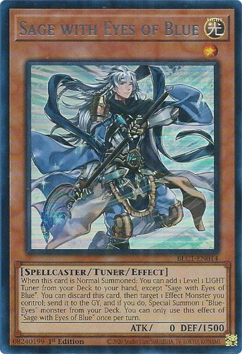 Sage with Eyes of Blue (Silver) [BLC1-EN014] Ultra Rare | Exor Games New Glasgow