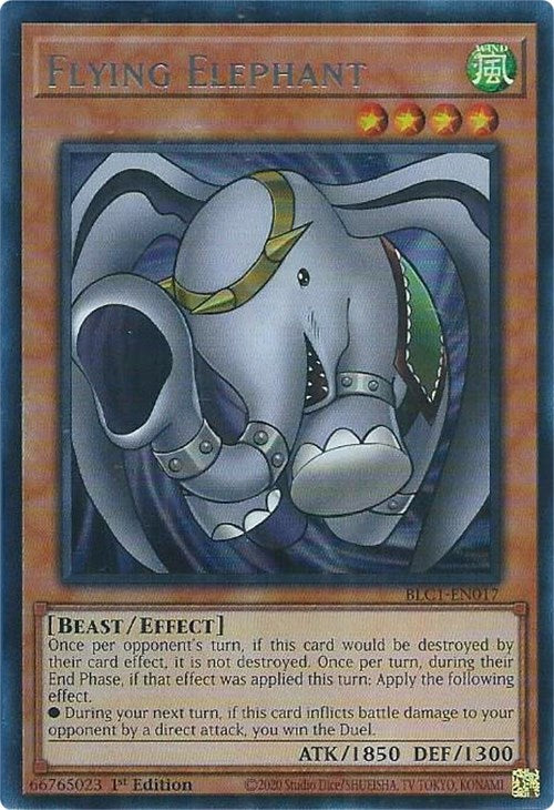 Flying Elephant (Silver) [BLC1-EN017] Ultra Rare | Exor Games New Glasgow