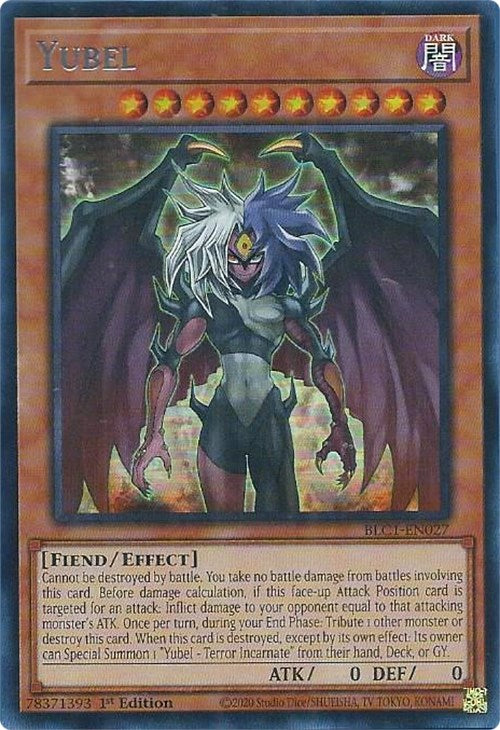 Yubel (Silver) [BLC1-EN027] Ultra Rare | Exor Games New Glasgow