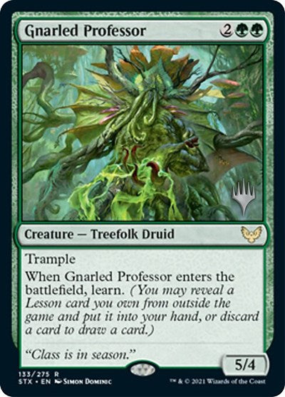 Gnarled Professor (Promo Pack) [Strixhaven: School of Mages Promos] | Exor Games New Glasgow