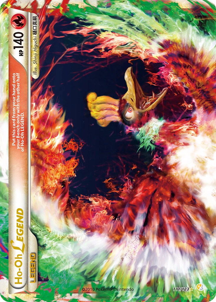 Ho-Oh LEGEND (111/123) [HeartGold & SoulSilver: Base Set] | Exor Games New Glasgow