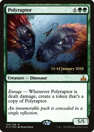 Polyraptor [Rivals of Ixalan Promos] | Exor Games New Glasgow