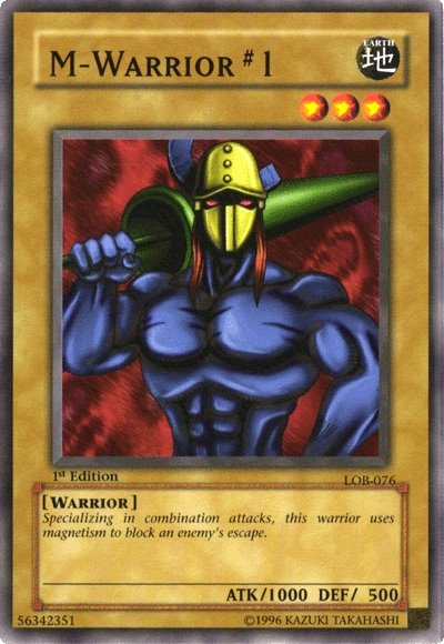 M-Warrior #1 [LOB-076] Common | Exor Games New Glasgow