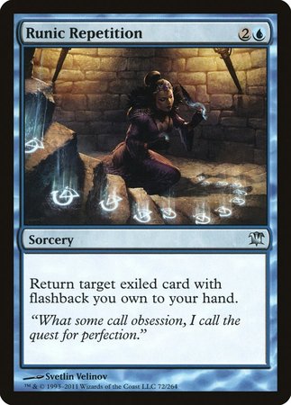 Runic Repetition [Innistrad] | Exor Games New Glasgow