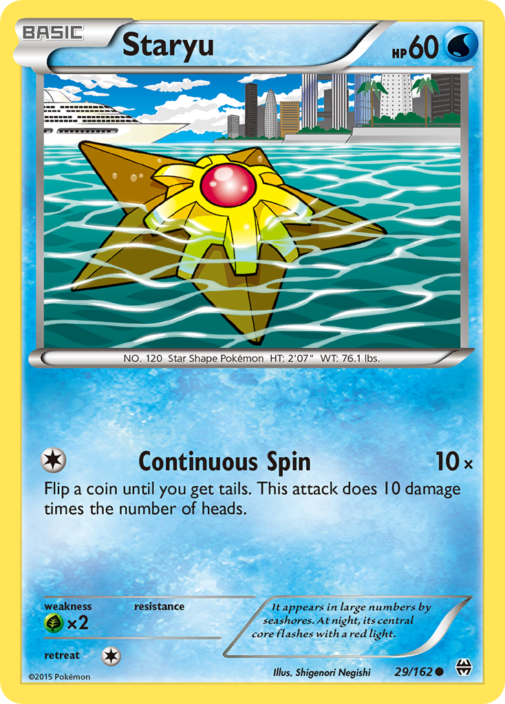 Staryu (29/162) [XY: BREAKthrough] | Exor Games New Glasgow