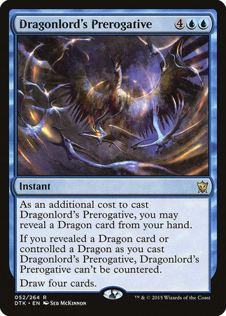 Dragonlord's Prerogative [Dragons of Tarkir] | Exor Games New Glasgow