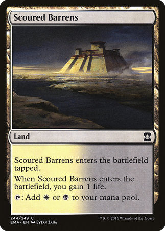 Scoured Barrens [Eternal Masters] | Exor Games New Glasgow