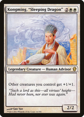 Kongming, "Sleeping Dragon" [Commander 2013] | Exor Games New Glasgow