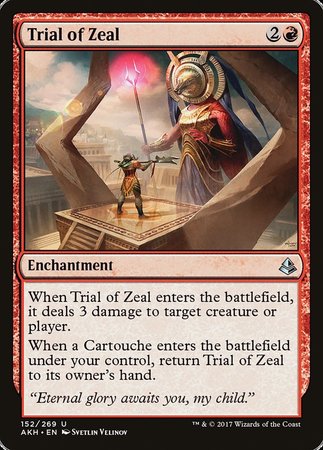 Trial of Zeal [Amonkhet] | Exor Games New Glasgow