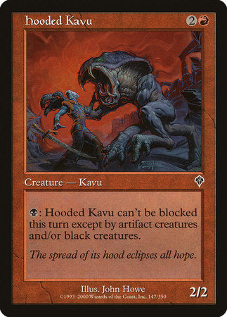 Hooded Kavu [Invasion] | Exor Games New Glasgow